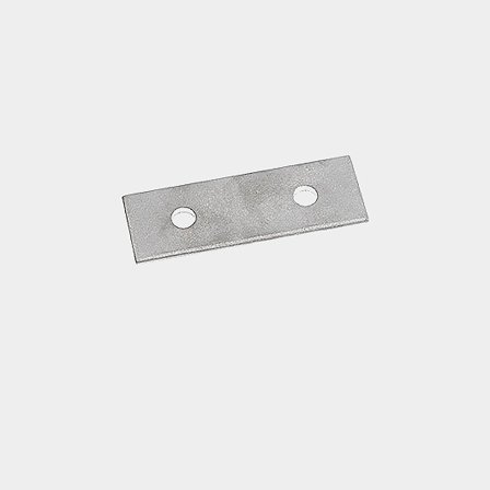 Placa de base para cunho / cabeço Roca, alumínio, 40 x 160 mm (serve para 265 mm)