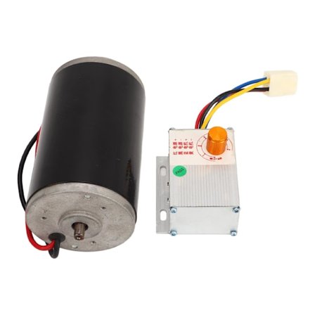 12V 200W aluminiumsbørste motor og 12V 250W regulatorstyringssæt til rulleskodde