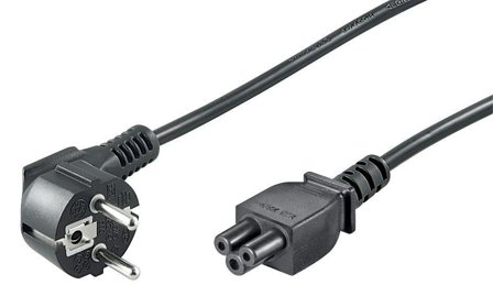 MicroConnect strømkabel - 1 m