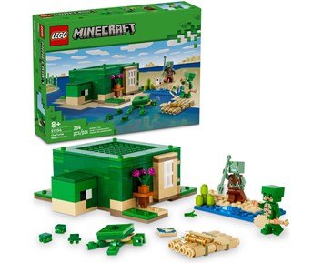 LEGO Minecraft Huset på skilpaddestranden 21254 - LEGO Minecraft Huset på skilpaddestranden 21254
