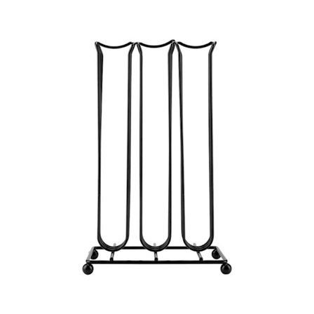 Nespresso kapselhållare, stort kapselställ för tesalong, metallställ [42 kapslar] [svart] kolumnstil