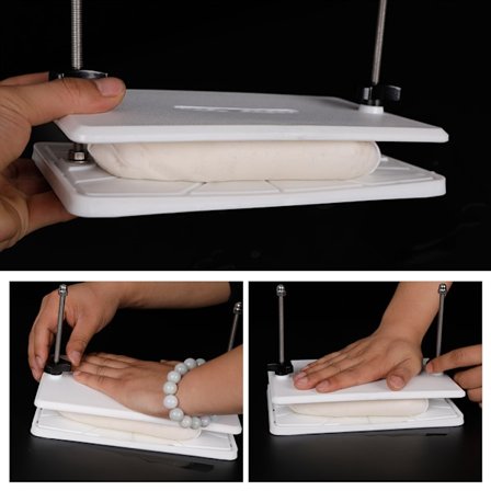 Tofupresse med buede plater Tofupresseplate Hjemmelaget tofuform