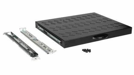 Equip Sliding Shelf 19', 1U, 600Mm,