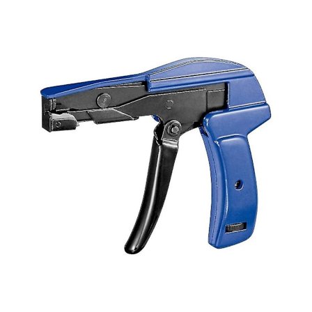 Kabelbinder-spændeværktøj med justerbar spænding til automatisk spænding og afskæring af kabelbindere Hy