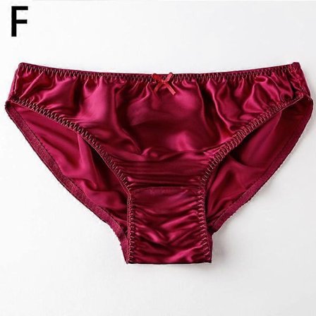 Sexiga Dam Trosor Satin Silkeslen Underkläder Stora Storlekar-WELLNGS