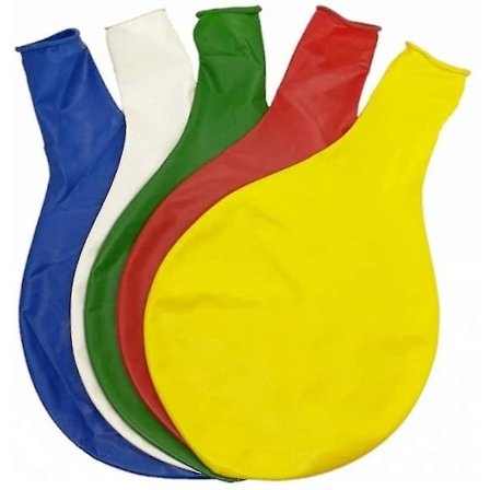 5 X Diameter 90cm, Jätteballong Jätte Rund Latexballong Stor Dekoration-YUHAO