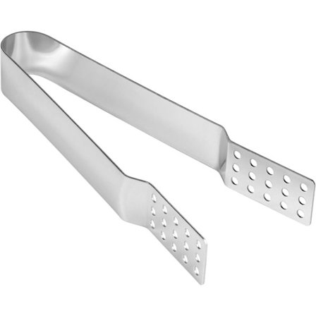 Rostfritt stål tepåsepress, silver