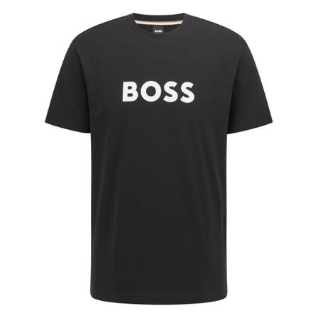 Hugo Boss Camiseta T-Shirt Rn Sort, Herre T-shirts