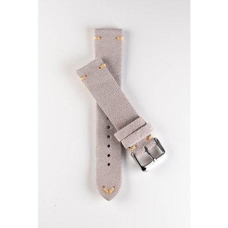 Premium klockarmband av beige / khaki mocka