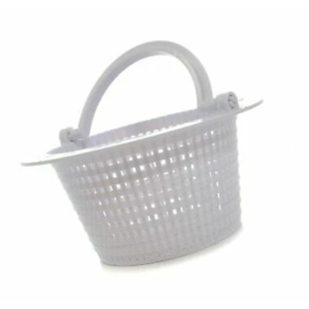 1 stycke vit poolrengöringstillbehör, skimmer, vägg