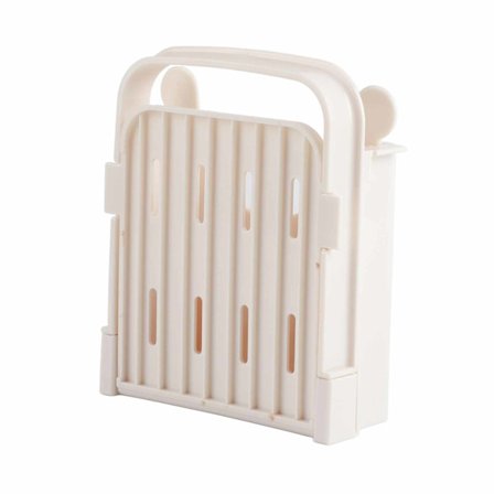 Paahtoleipäviipaleen säädettävä leikkuri Taitettava leipäleikkuri Muovinen leipäviipaleviipale