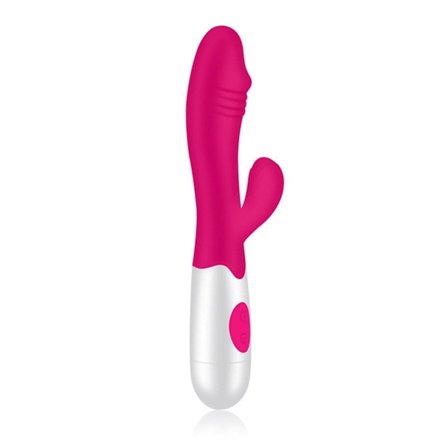 Ny 2023 Vattentät Vibrator, Multi-speeds 10 Mönsterlägen Silikon Trådlös Vibrator För Kroppsavslappning Massage, Ros Röd