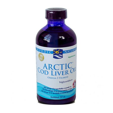 Nordic Naturals Torskelevertran m. appelsin 237 ml, Helse & Madvarer, Andre Kosttilskudsolier, Torskelevertran / Omega-3