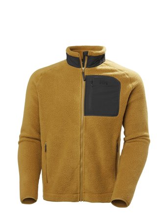 Panorama Pile Block Jacket Brown Helly Hansen