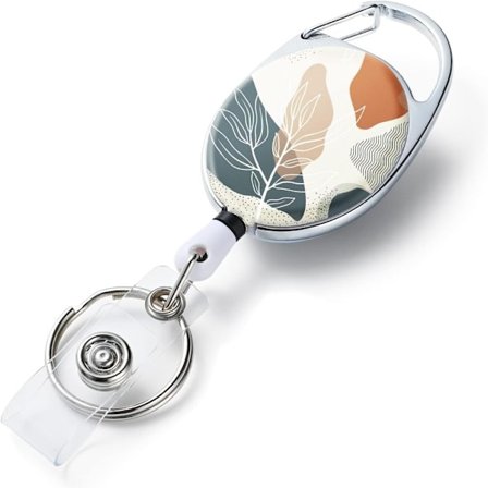 Badge Reel Infällbar Badge Namn Badge Clip