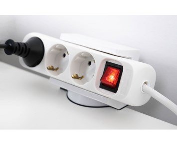 Andersson Power strip holder - Praktiskt bordsställ för grendosor