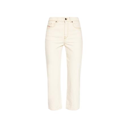 Diesel Cropped Jeans , Beige , Dames , Maat: W29 L30