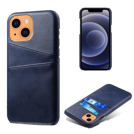 Iphone 13 - Ksq Skal Med Kortfack - Blå