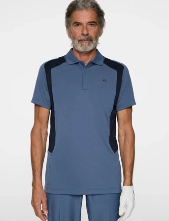 J. Lindeberg Legacy Polo - Blue - L