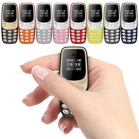 Servo Bm10 Mini Matkapuhelin 2 SIM-korttia Bluetooth-kuulokkeet Äänenmuunnin Matala säteily Äänitallennus Pieni matkapuhelin - Täydellinen Orange