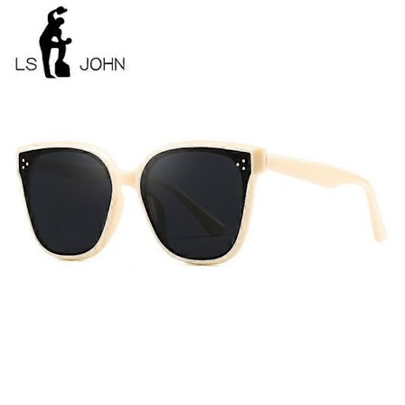 Luksusmerke Koreanske Solbriller Kvinner Monster Designer Gentle Menn Trendy Acetat Cat-eye Polariserte Solbriller Dame Shades (FMY)