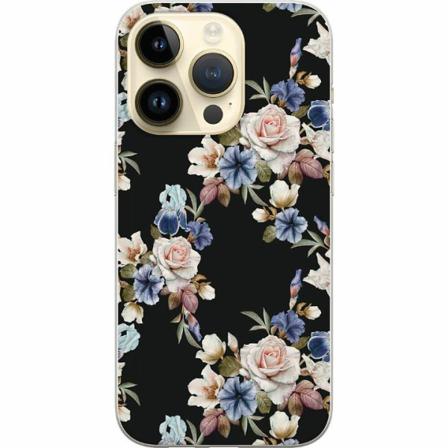 Apple Iphone 14 Pro Mjukt Skal - Floral