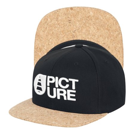 Picture Organic Clothing Qilo Cap Unisex caps Black OneSize