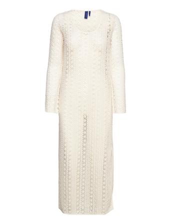 Mablers Dress Dresses Lace Dresses Creme Résumé