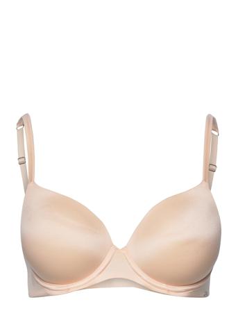 Soft Pp Lingerie Bras & Tops T-shirt Bras Beige Hunkemöller