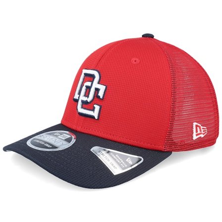 New Era - MLB Röd trucker Keps - Washington Nationals MLB Batting Practice 9SEVENTY Red/Navy Trucker @ Hatstore
