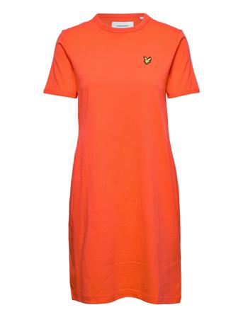 T-Shirt Dress Dresses T-shirt Dresses Orange Lyle & Scott