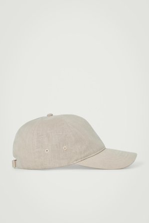 COS Homme Casquette De Baseball En Lin in Beige