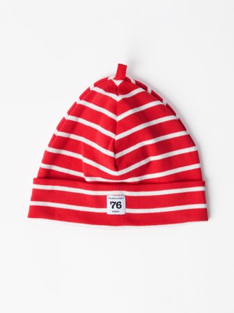 Polarn O. Pyret - Hat jersey - 36|38 - Childrenswear - red