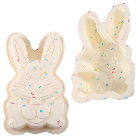 Påsk Silikon Ägg Form 2-pack Stor 7-tums tårtform Form Form