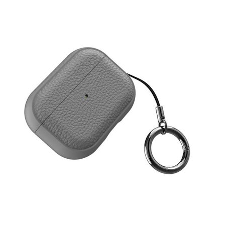 TPU Skyddsfodral Kompatibelt med AirPods 1/2 - Lädertextur, Stötsäkert Fodral