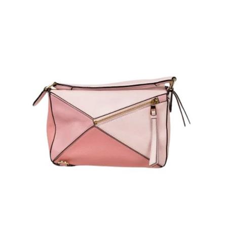 Loewe Pre-owned, Pre-owned Leather crossbody-bags Roze, Dames, Maat:ONE Size,leer