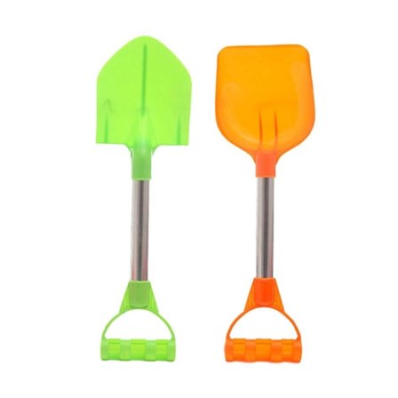 2 stk Kreative Sandspader Sand Muddring Bærbar Spade Lek Strandleker For Barn KidsM M