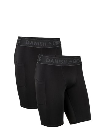 Danish Endurance | Men's Compression Shorts 2-Pack | XL