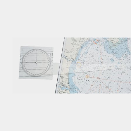 Course plotter Linex 2810, with arm, 517 x 140 mm