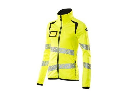 MASCOT Varselfleecetröja dam kl 2 gul 5XL - Lyreco - Arbetskläder - Varselkläder - Varseltröjor