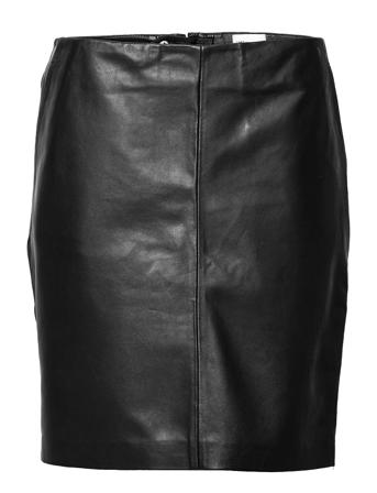 19 The Leather Skirt Lyhyt Hame Musta My Essential Wardrobe