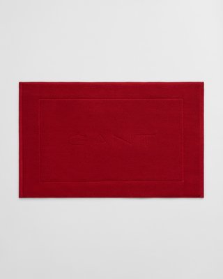 GANT - Baderomsmatte i bomullsfrotté 50x80cm dark red
