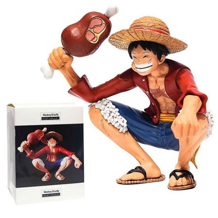 14 Cm Anime One Piece Figur Hukande Luffy Koa Art King Model