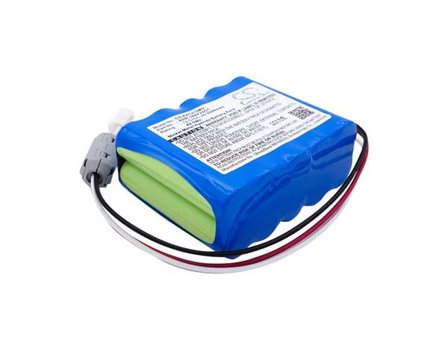 Batteri for medisinsk bruk for Kenz Cardico Cardico 1210, Cardico 1211, Cardico 1210c