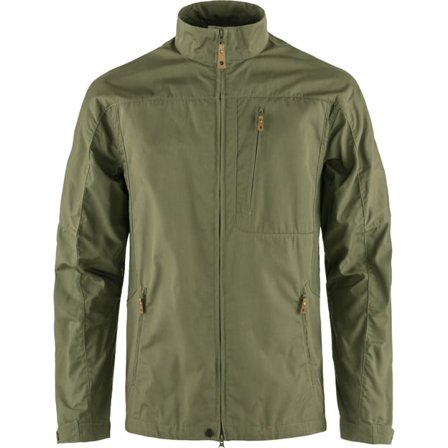 Fjällräven Men's Övik Stencollar Jacket in Green, G-1000 | Size: Medium