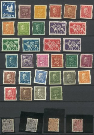 Skandinavien - Postfriske mærker