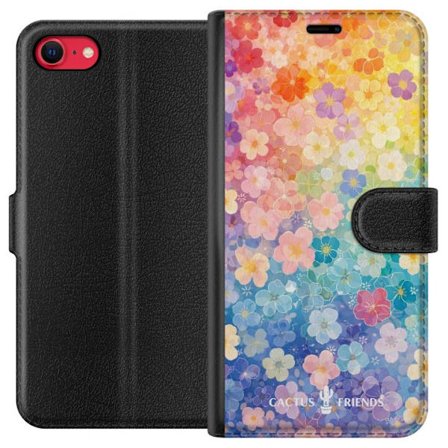Yhteensopiva Lompakkokotelo Apple Apple iPhone 8 Cactus and Friends – RainbowBloom
