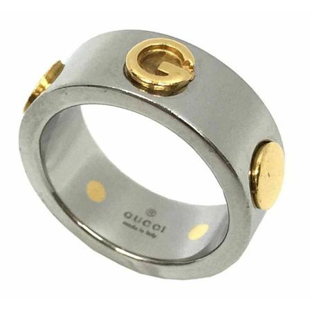 Gucci Vintage, Rings Grijs, Dames, Maat:ONE Size