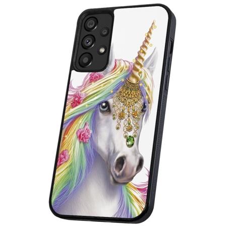 Samsung Galaxy A13 4G - Cover/Mobilcover Unicorn/Enhjørning