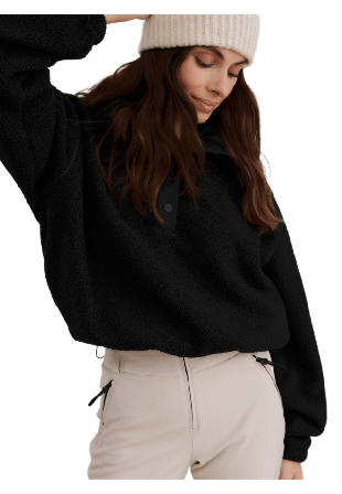 aim'n Polar Fleece Long Sleeve Tröjor Dam Svart XS